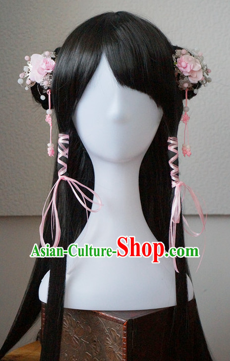 China Shopping online Traditional Chinese Costumes Black Wigs