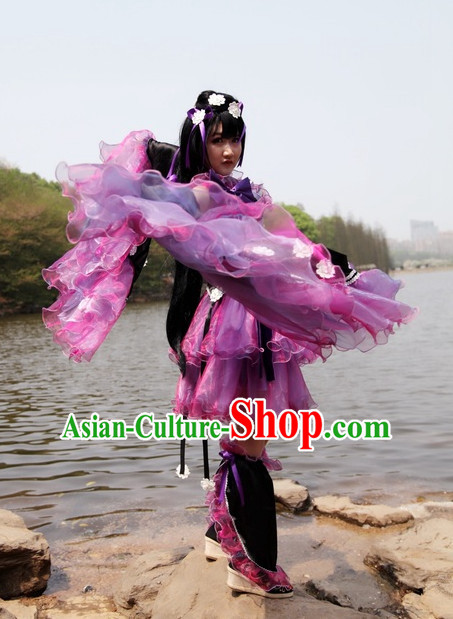 Chinese costumes costume asian fashion oriental clothing wig clothes traditional