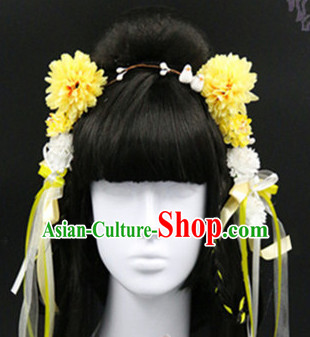 Chinese Traditional Handmade Flower Hair Accessories