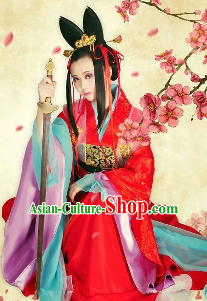 Chinese costumes traditional clothing hanfu traditional dress garment for men women kids boys girls kid folk
