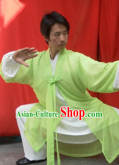 Chinese taoist uniform taoist costumes long robe dao