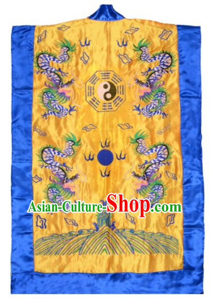 Chinese taoist uniform taoist costumes long robe dao