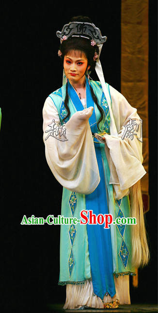 Asian Chinese Traditional Dress Theatrical Costumes Ancient Chinese Clothing Nun Costumes and Headwear