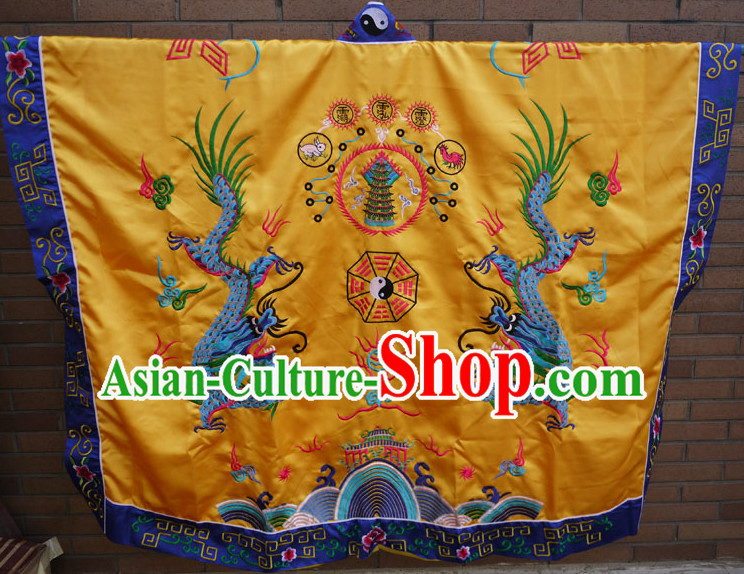 Chinese taoist uniform taoist costumes long robe dao