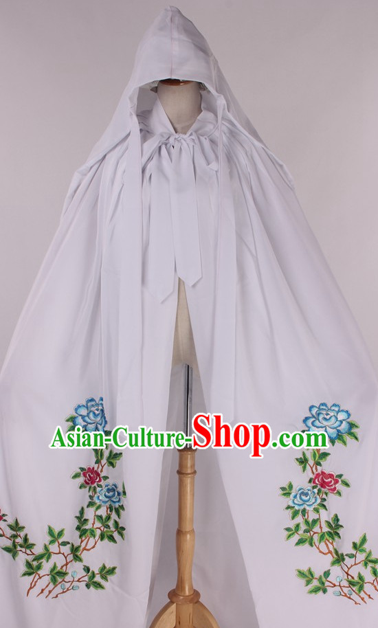 Chinese Traditional Oriental Clothing Theatrical Costumes Opera Costume Female Cape