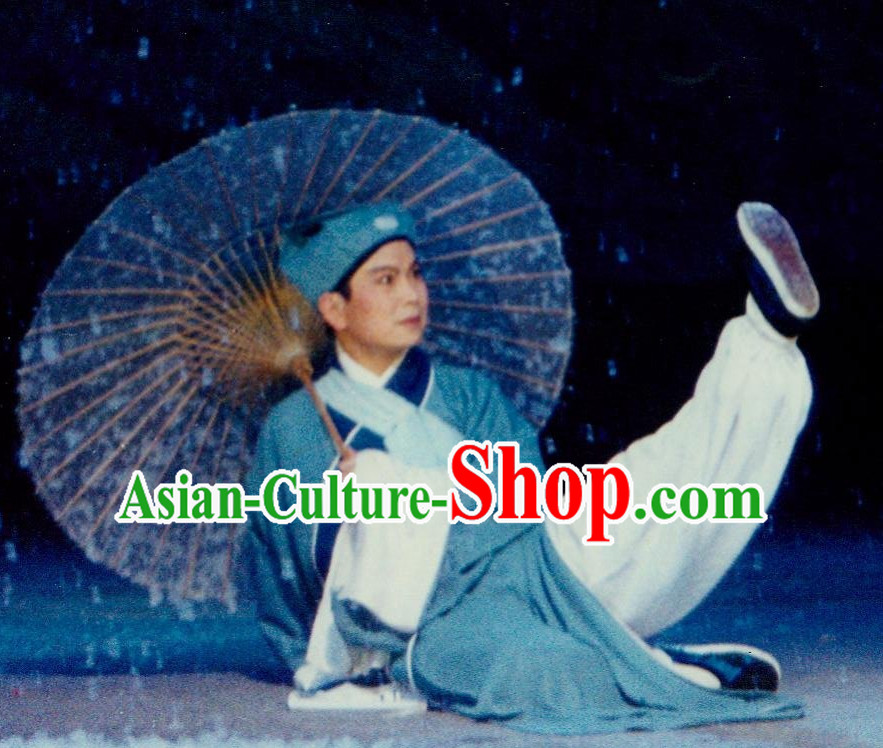 Asian Chinese Traditional Dress Theatrical Costumes Ancient Chinese Clothing Teacher Costumes and Hat