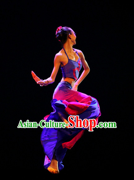 Beijing Dance Accademy Girls Dai Dance Costumes