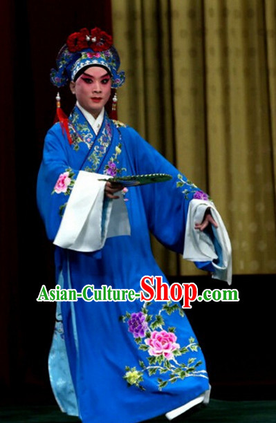 Chinese Peking Opera Xiao Sheng Young Scholar Costumes for Men
