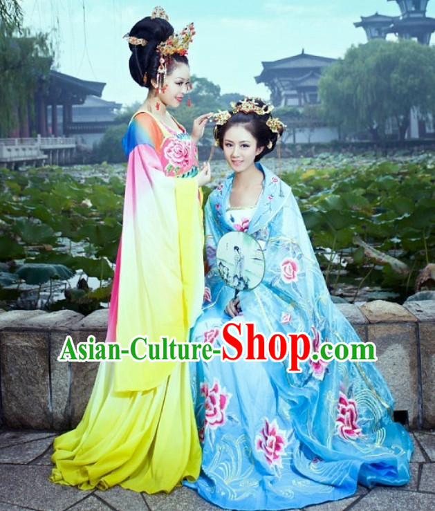 Custom Hanfu Dress Ancient Chinese Princess Clothing Complete Set for Women