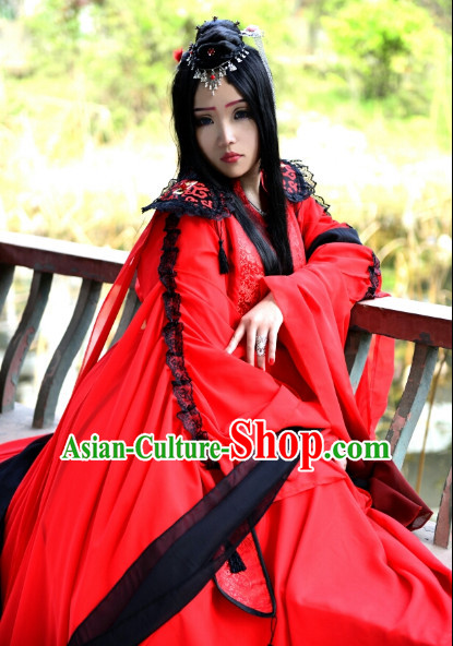 Chinese hanfu ancient costumes traditional dress