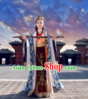 China Palace Princess Clothes and Hair Accessories Complete Set for Women