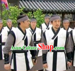 Ancient Korean Civilian Costume and Head Band Complete Set for Men