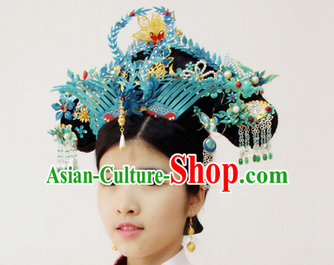 Qing Palace Imperial Empress Phoenix Hair Accessories