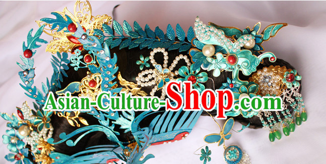 Qing Palace Imperial Empress Phoenix Hair Accessories