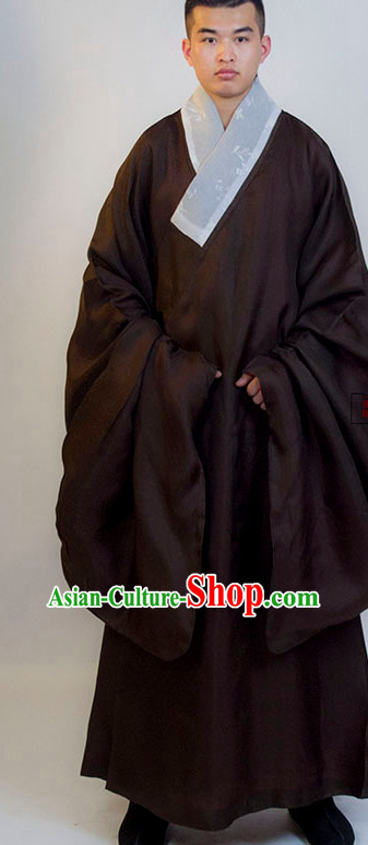 Ming Dynasty Chinese Classical Dancer Clothing Complete Set for Men