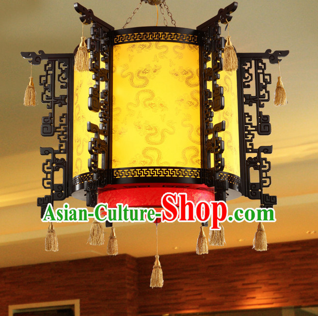 Large Chinese Classical Handmade Hanging Lantern