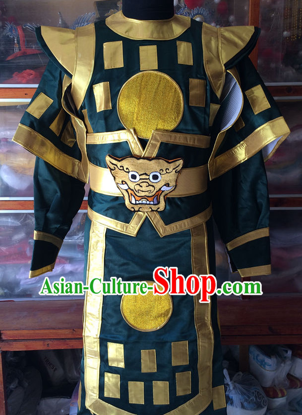 Ancient Chinese Opera General Costumes Complete Set for Men