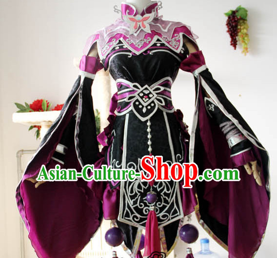 Chinese Ancient Royal Princess Cosplay Costume Complete Set for Adults Kids Women Boys