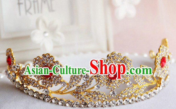 Romantic Bridal Princess Crown Hair Accessories Hair Jewelry