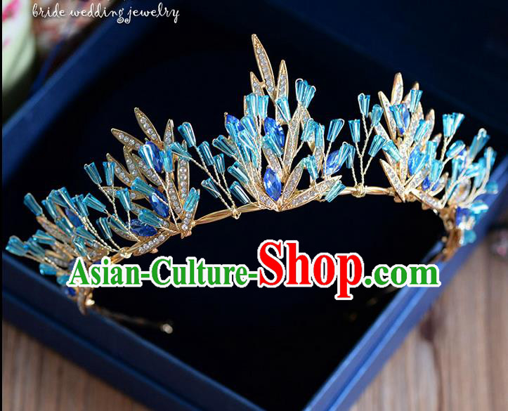 Traditional Jewelry Accessories, Princess Bride Royal Crown, Wedding Hair Accessories, Baroco Style Headwear for Women