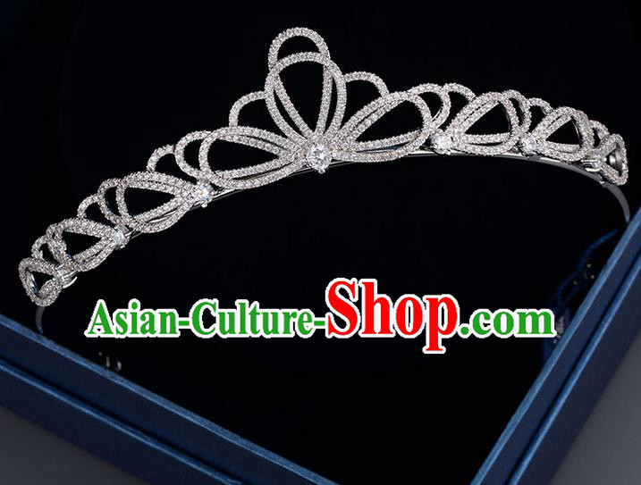 Traditional Jewelry Accessories, Princess Bride Royal Crown, Wedding Hair Accessories, Baroco Style Lace Crystal Headwear for Women