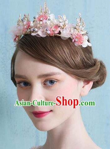 Traditional Jewelry Accessories, Princess Wedding Hair Accessories, Bride Wedding Hair Accessories, Baroco Style Flowers Crystal Headwear for Women