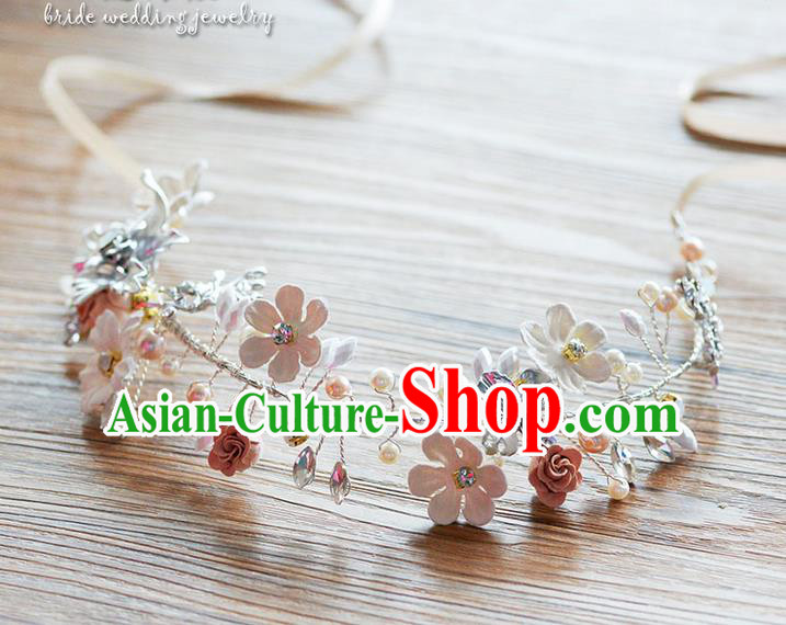 Traditional Jewelry Accessories, Princess Wedding Hair Accessories, Bride Wedding Hair Accessories, Baroco Style Crystal Pearl Headwear for Women