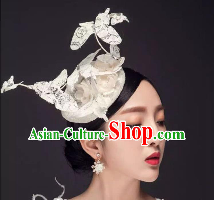 Traditional Jewelry Accessories, Princess Wedding Hair Accessories, Bride Wedding Hair Accessories, Baroco Style Lace Headwear for Women