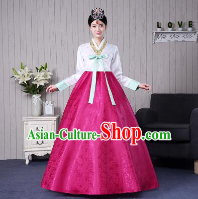 Korean Traditional Wedding Clothes Costumes Korean Ancient Clothes Wedding Full Dress Formal Attire Ceremonial Clothes Court Stage Dancing