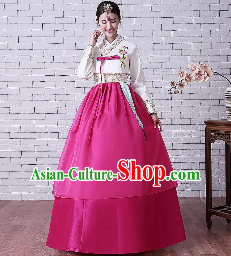 Korean Traditional Costumes Ancient Clothes Wedding Dress Korean Full Dress Formal Attire Ceremonial Dress Court Stage Dancing