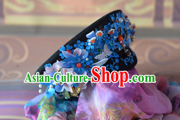 Chinese Ancient Style Hair Jewelry Accessories, Hairpins, Headwear, Headdress, Hair Fascinators, Qing Dynasty Imperial Empress Handmade Phoenix Hair Accessories for Women