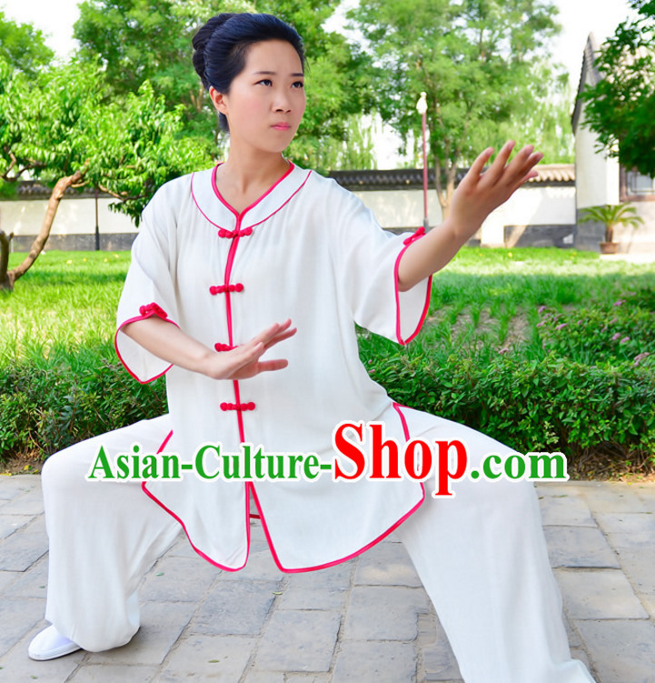 Top Kung Fu Flax Clothing Mandarin Costume Jacket Martial Arts Clothes Shaolin Uniform Kungfu Uniforms Supplies for Women Adults Children