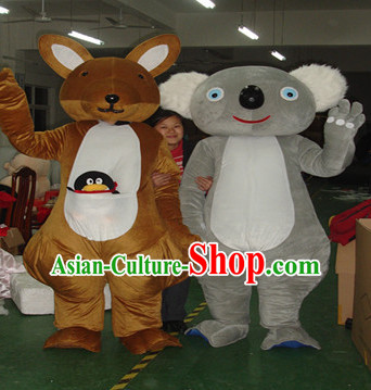 Mascot Uniforms Mascot Outfits Customized Walking Mascot Costumes Animal Cartoon Koala Mascots Costume