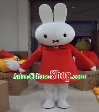 Mascot Uniforms Mascot Outfits Customized Walking Mascot Costumes Cartoon Character Rabbit Mascots Costume