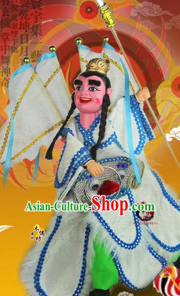 Taiwan Traditional Chinese Ancient Handmade Prince Hand Marionette Puppet Hand Puppets