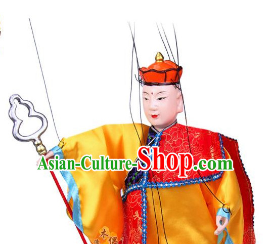 Traditional Chinese Handmade Tang Seng String Puppet Hand Puppets