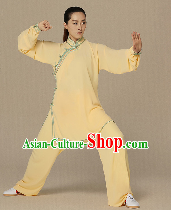 Top Kung Fu Competition Suits Kung Fu Gi Kung Fu Apparel Oriental Dress Wing Chun Apparel Taiji Uniform Chinese Kung Fu Outfit for Men Women Kids  Adults