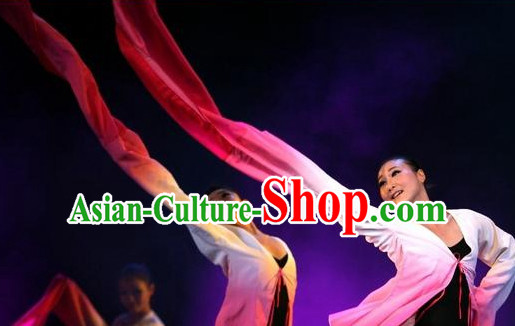 Professional Chinese Classical Water Sleeve Dance Costumes for Women Adults Kids