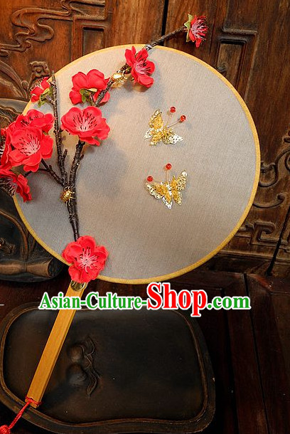 Handmade Ancient Chinese Empress Princess Empress Fan