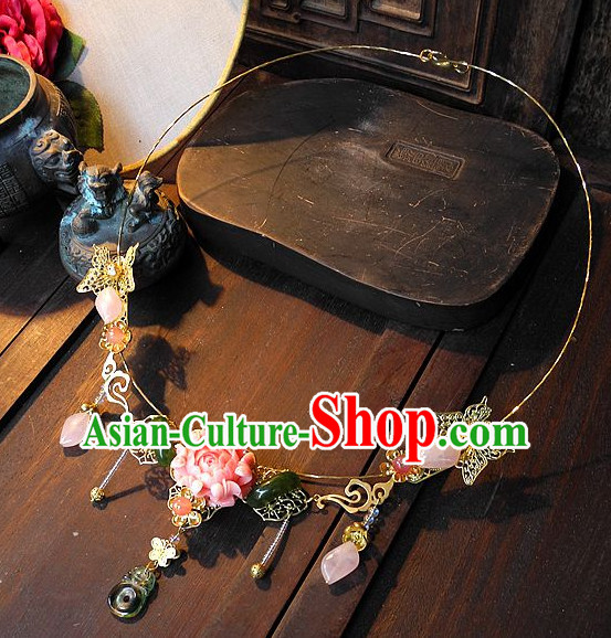 Handmade Ancient Chinese Imperial Royal Empress Princess Empress Necklace