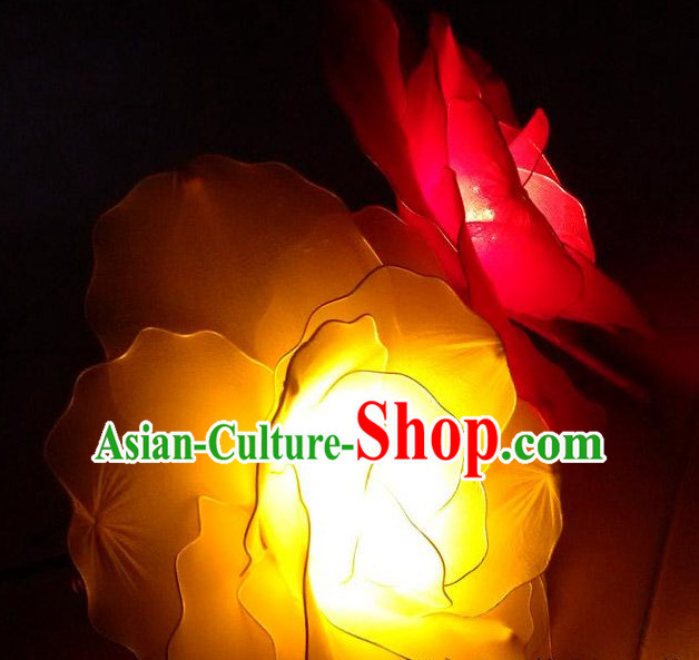 Handmade Luminous Glowing Flower Dance Props Props for Dance Dancing Props for Sale for Kids Dance Stage Props Dance Cane Props Umbrella Children Adults