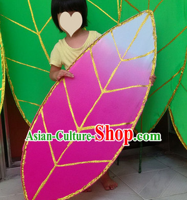Handmade Big Lotus Leaf Dance Props Props for Dance Dancing Props for Sale for Kids Dance Stage Props Dance Cane Props Umbrella Children Adults