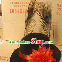 Chinese Headdress Wedding Bridal Bridegroom Hat for Men