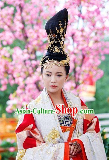Ancient Chinese Style Princess Black Wigs and Hairpins Hair Clips Hair Accessories for Women