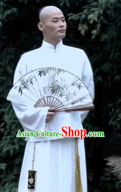 Custom Made Made to Order Traditional Chinese Style Ancient China Wise Man Hanfu Clothing Garment Clothes Suits Dresses Men Children