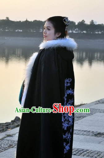 Ancient Chinese Clothing Dress Garment Cape for Women