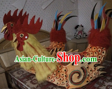 Handmade Rooster Costume Stage Performance Costumes for Men or Women