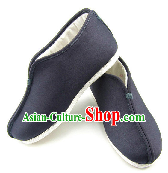 Top Chinese Classic Traditional Tai Chi Shoes Kung Fu Shoes Martial Arts Winter Boots for Men