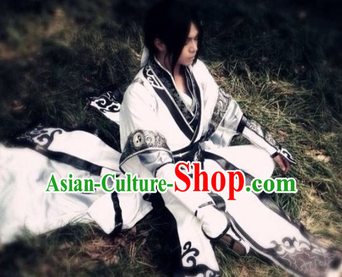 Chinese Costume Taoist Cosplay Costumes China Traditional Armors Complete Set for Men Women Kids Adults