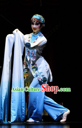 Long Sleeves Chinese Classical Dance Costume Folk Dancing Costumes Traditional Chinese Dance Costumes Asian Dance Costumes Complete Set for Women